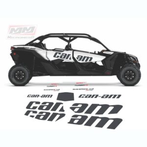 Calcas Sticker Calcomanías Can Am Maverick X3 4 Plazas