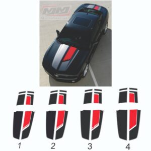 Calcas Sticker Calcomanías Chevrolet Camaro 45 aniversario 10-15