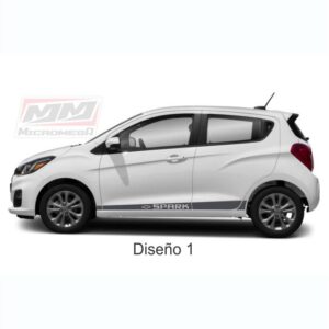 Calcas Sticker Calcomanías Chevrolet Spark 17-22