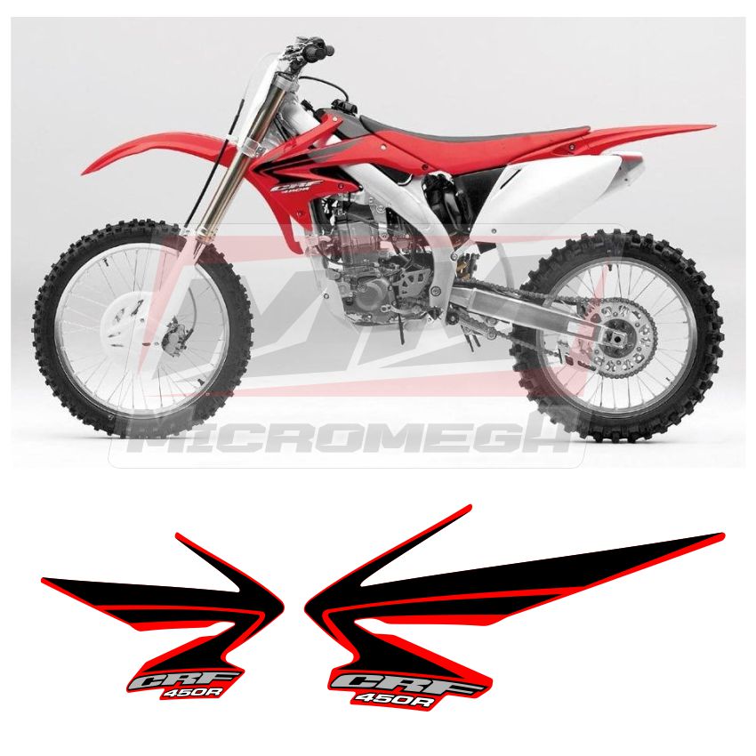 Calcas Sticker Calcomanías Honda Crf 450r 2007