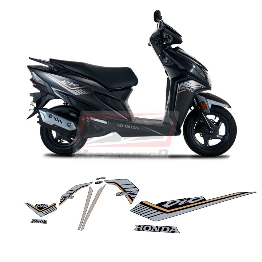 Calcas Sticker Calcomanías Honda Dio 125 2025 - Imagen 2