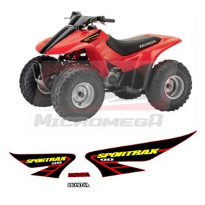 Calcas Sticker Calcomanías Honda Fourtrax 90 2002