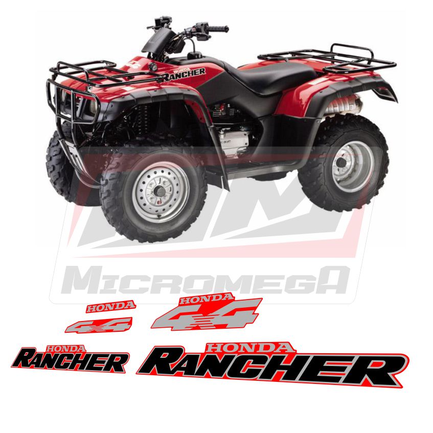 Calcas Sticker Calcomanías Honda Rancher 350 01-03