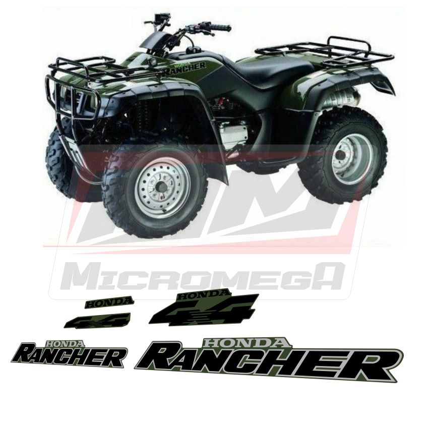 Calcas Sticker Calcomanías Honda Rancher 350 01-03 - Imagen 2