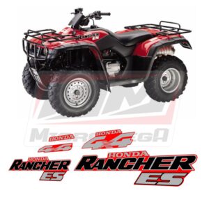 Calcas Sticker Calcomanías Honda Rancher 350 Es 01-03
