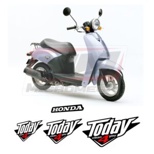 Calcas Sticker Calcomanías Honda Today 50 2005