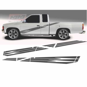 Calcas Sticker Calcomanías Nissan D21 Hardbody 1993 King Cab