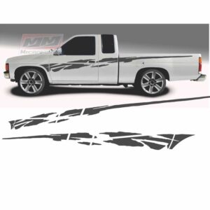 Calcas Sticker Calcomanías Nissan D21 Hardbody 1995 A King Cab