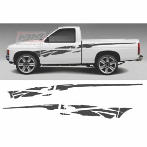 Calcas Sticker Calcomanías Nissan D21 Hardbody 1995 A Sencilla