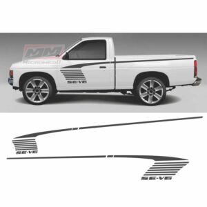 Calcas Sticker Calcomanías Nissan D21 Hardbody 1995 Se V6 Sencilla