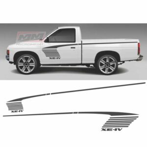 Calcas Sticker Calcomanías Nissan D21 Hardbody 1995 Xe 4 Sencilla