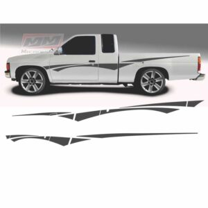 Calcas Sticker Calcomanías Nissan D21 Hardbody 1996 King Cab
