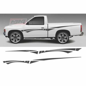 Calcas Sticker Calcomanías Nissan D21 Hardbody 1996 Sencilla