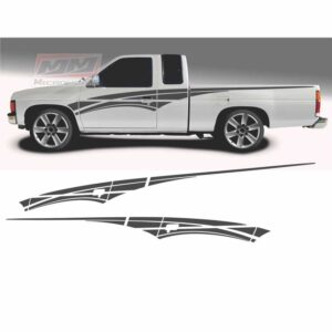Calcas Sticker Calcomanías Nissan D21 Hardbody 1997 Se King Cab