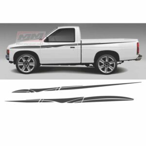 Calcas Sticker Calcomanías Nissan D21 Hardbody 1997 Sencilla