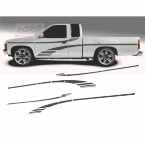 Calcas Sticker Calcomanías Nissan D21 Hardbody 1998 Mexicana King Cab