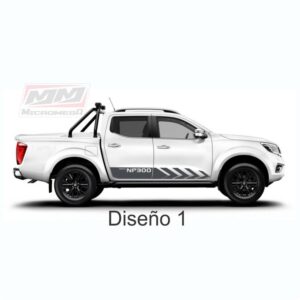 Calcas Sticker Calcomanías Nissan Frontier Navara Np 300 15-20