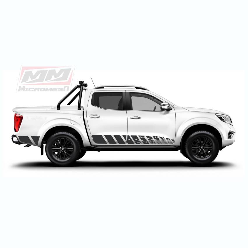 Calcas Sticker Calcomanías Nissan Frontier X-Gear 2020