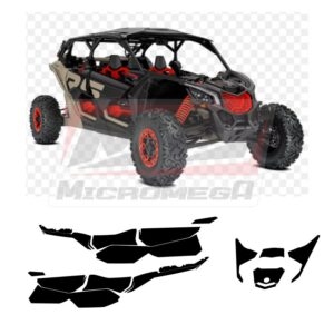Plantilla Vectorizada Can Am Maverick X3 Max 17-23