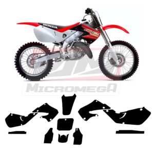 Plantilla Vectorizada Honda Cr 125 250 97-99
