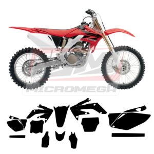 Plantilla Vectorizada Honda Crf 250r 06-09