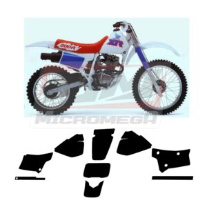 Plantilla Vectorizada Honda Xr 200 1990