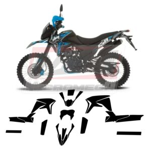 Plantilla Vectorizada Italika Dm 150 19-22