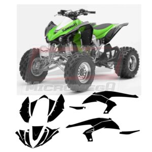 Plantilla Vectorizada Kawasaki Kfx 450 08-14