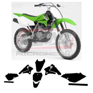 Plantilla Vectorizada Kawasaki Klx 125 01-06