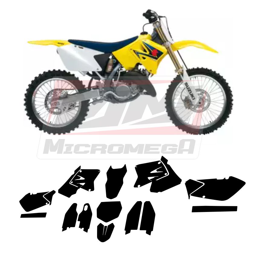 Plantilla Vectorizada Suzuki Rm 125 250 01-09