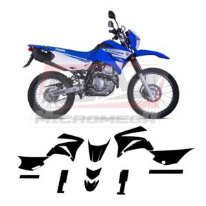 Plantilla Vectorizada Yamaha Xtz Lander 250