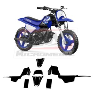 Plantilla Vectorizada Yamaha Pw 50 96-22