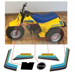 Calcas Sticker Calcomanías Suzuki Alt 50 82-83