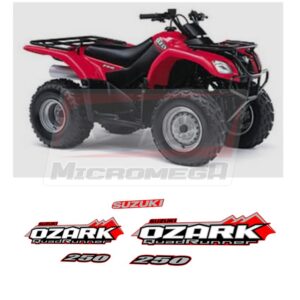 Calcas Sticker Calcomanías Suzuki Ozark 250 02-09